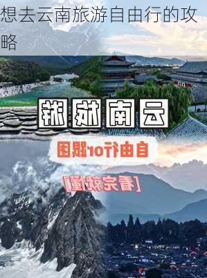 想去云南旅游自由行的攻略