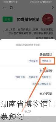 湖南省博物馆门票预约