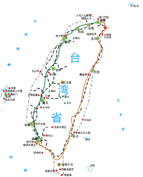 怎么去台湾旅游