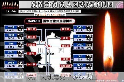 汶川大地震死了多少人口