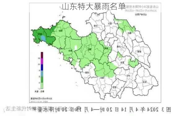 山东特大暴雨名单