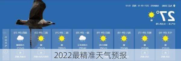 2022最精准天气预报