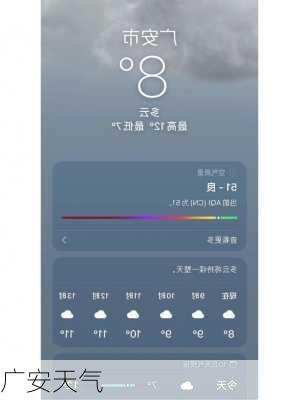 广安天气