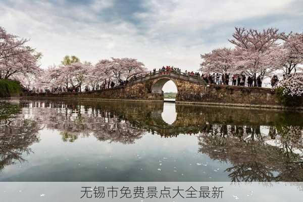 无锡市免费景点大全最新