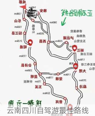 云南四川自驾游最佳路线