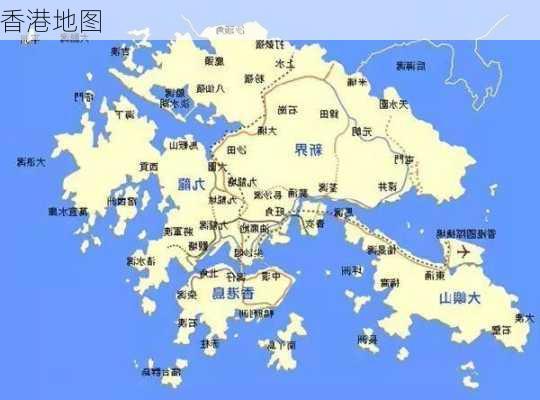 香港地图