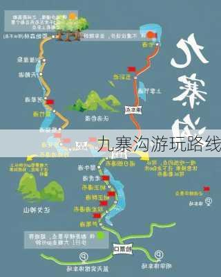 九寨沟游玩路线