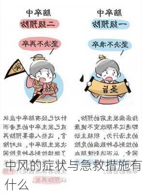 中风的症状与急救措施有什么