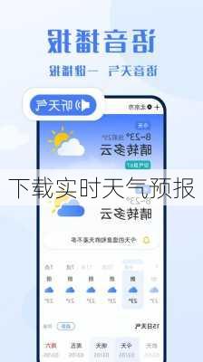 下载实时天气预报