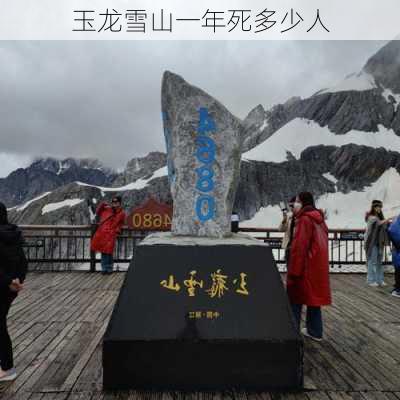 玉龙雪山一年死多少人