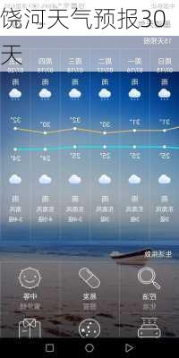 饶河天气预报30天