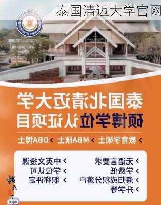 泰国清迈大学官网