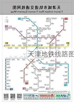 天津地铁线路图