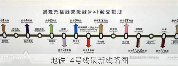 地铁14号线最新线路图