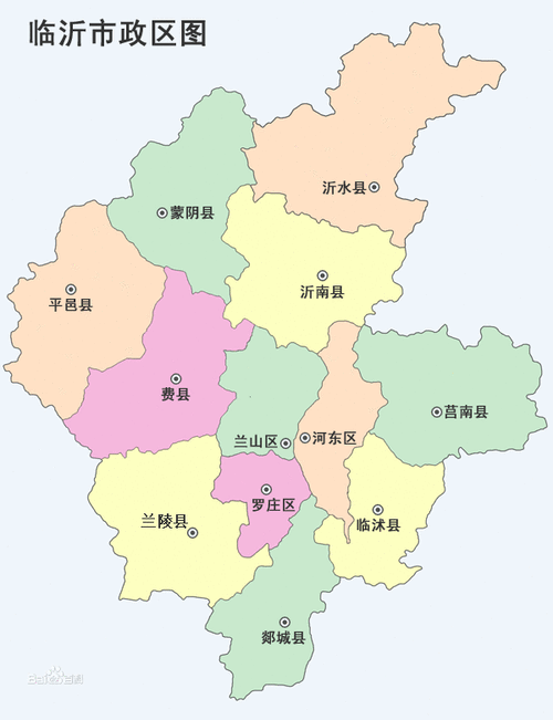 临沂地图