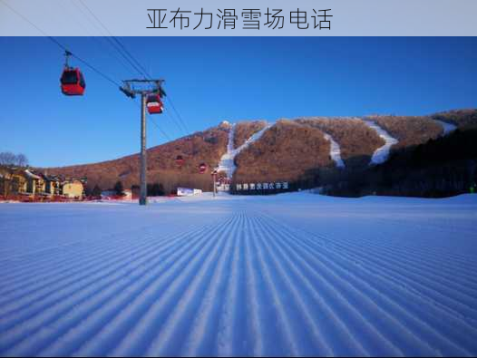 亚布力滑雪场电话