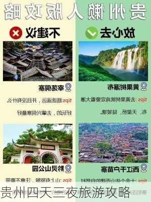 贵州四天三夜旅游攻略