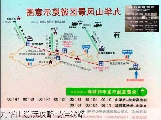 九华山游玩攻略最佳线路