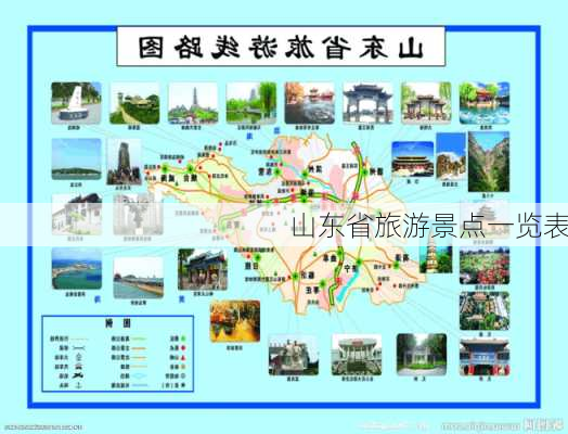 山东省旅游景点一览表