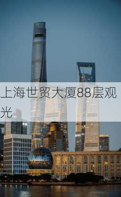 上海世贸大厦88层观光