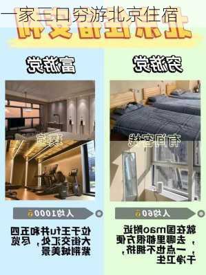 一家三口穷游北京住宿