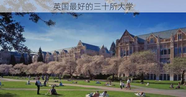 英国最好的三十所大学