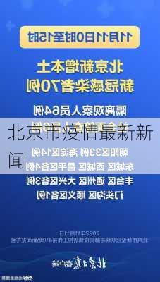 北京市疫情最新新闻