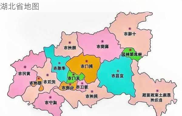 湖北省地图