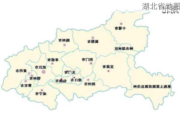 湖北省地图