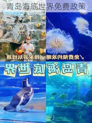 青岛海底世界免费政策