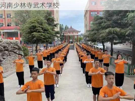 河南少林寺武术学校