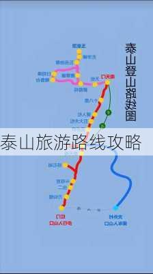 泰山旅游路线攻略