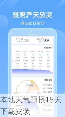 本地天气预报15天下载安装