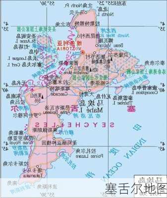 塞舌尔地图