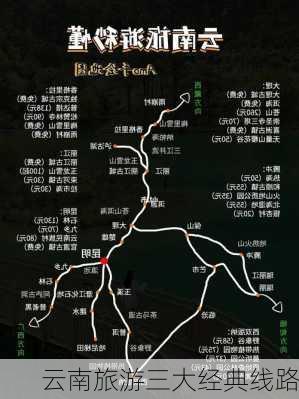 云南旅游三大经典线路