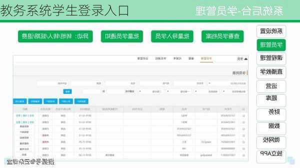 教务系统学生登录入口