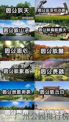 广州公园排行榜