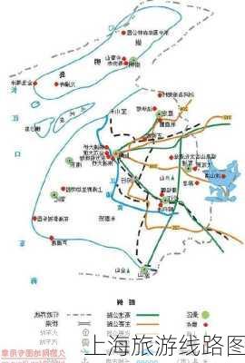 上海旅游线路图