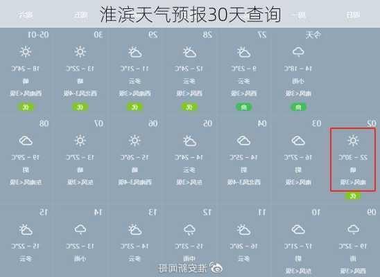 淮滨天气预报30天查询