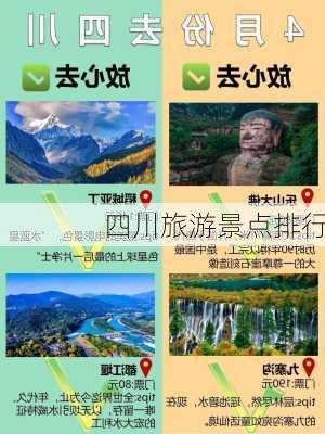 四川旅游景点排行