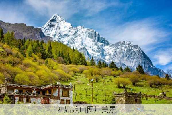 四姑娘山图片美景