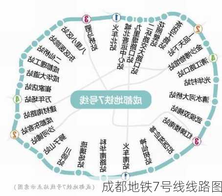 成都地铁7号线线路图