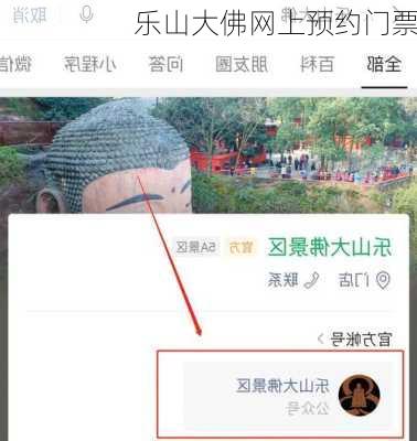 乐山大佛网上预约门票