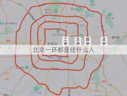 北京一环都是住什么人