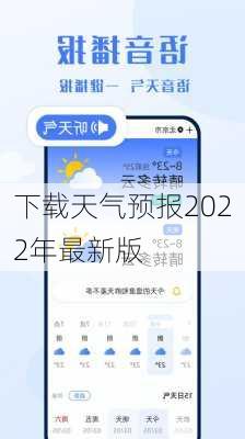 下载天气预报2022年最新版