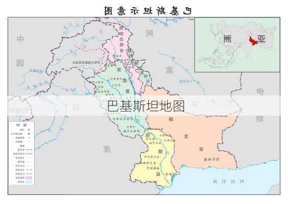 巴基斯坦地图