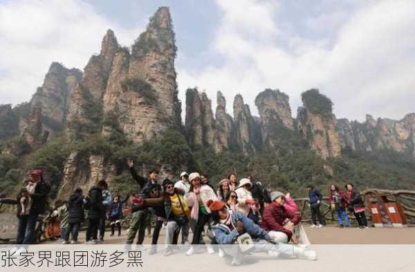 张家界跟团游多黑