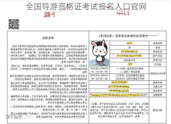 全国导游资格证考试报名入口官网