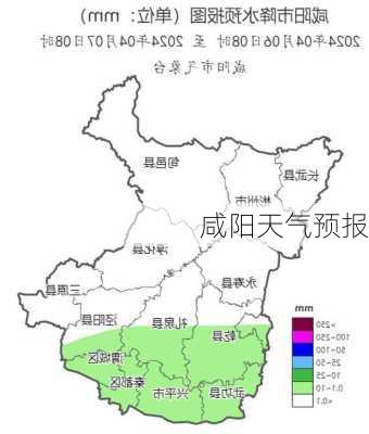 咸阳天气预报