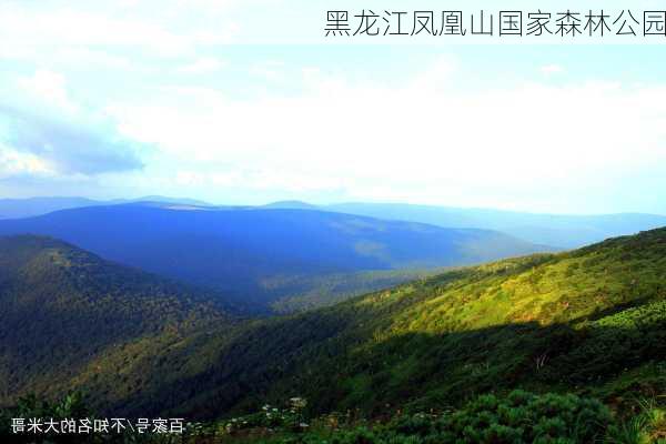 黑龙江凤凰山国家森林公园